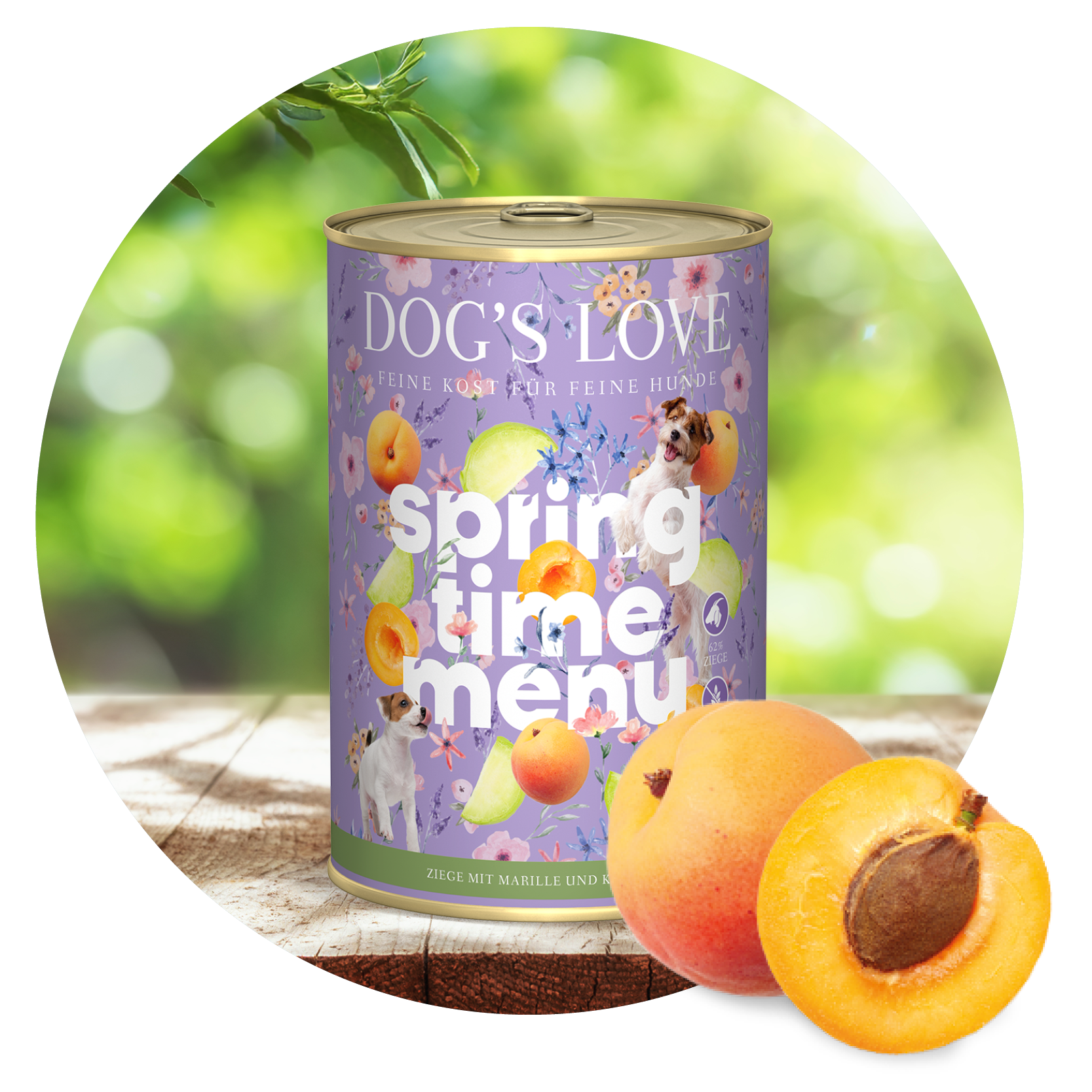 DOG'S LOVE Spring time menu mit Mariellen