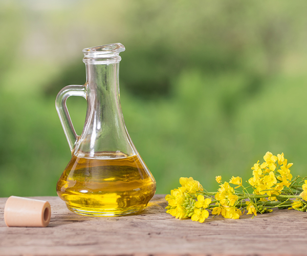 Vegetable glycerine in a jar