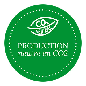 Icône avec la mention : livraison neutre en CO2